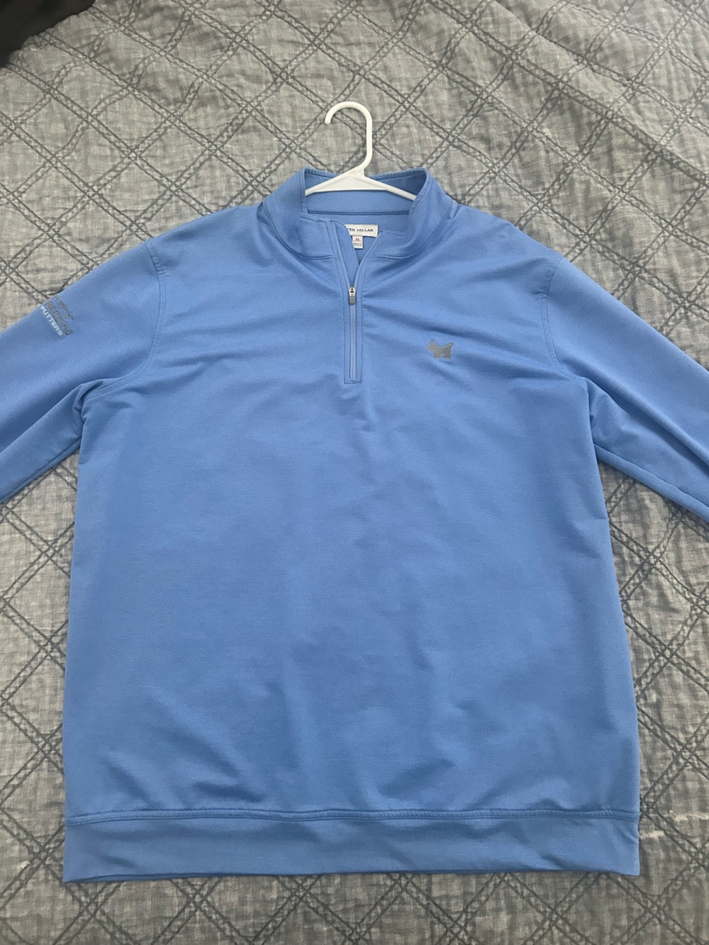 Scotty Cameron Peter Millar Sky Blue Quarter-Zip Performance Pullover